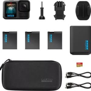 GOPRO HERO13 Black 5.3K Action Camera & Extended Power Bundle