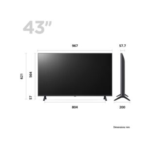LG 43UR78006LK 43" Smart 4K Ultra HD HDR LED TV