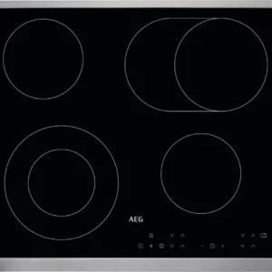 AEG HK634060XB 58 cm Electric Ceramic Hob - Black