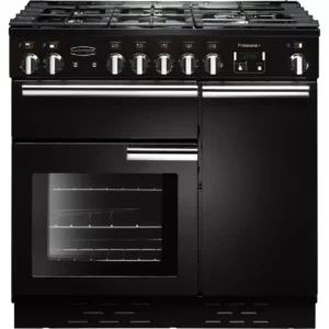 RANGEMASTER Nexus NEX90DFFBL C 90 cm Dual Fuel Range Cooker - Black