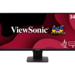 VIEWSONIC VA3456-MHDJ Wide Quad HD 34" IPS LCD Monitor - Black