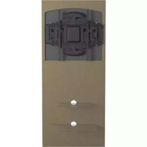 ALPHASON Mercury 600 mm TV Stand with Bracket - Raw MDF