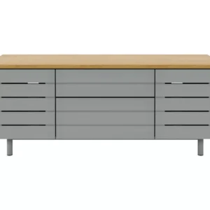 ALPHASON Venice 1200 mm TV Stand - Grey & Oak