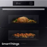 SAMSUNG Series 5 Dual Cook Flex NV7B5740TAS U4 Electric Smart Oven - Stainless Steel