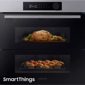 SAMSUNG Series 5 Dual Cook Flex NV7B5740TAS U4 Electric Smart Oven - Stainless Steel