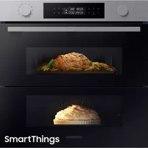 SAMSUNG Series 4 Dual Cook Flex NV7B45205AS U4 Electric Smart Oven - Stainless Steel