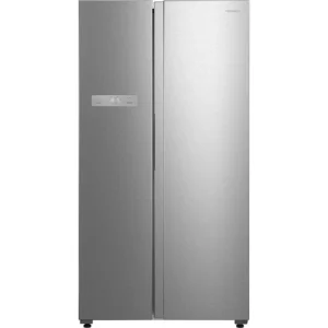 KENWOOD KSBSXA23 American-Style Fridge Freezer - Inox