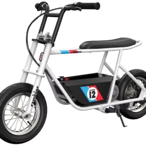 RAZOR Rambler 12 Electric Kids  Mini Bike - White