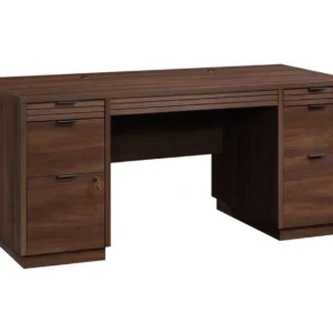 TEKNIK Elstree 5426484 Executive Desk - Spiced Mahogany