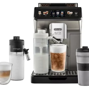 DELONGHI Eletta Explore ECAM450.86.T Smart Bean to Cup Coffee Machine - Silver