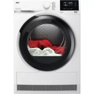 AEG 7000 series TR718L4B 8 kg Heat Pump Tumble Dryer - White