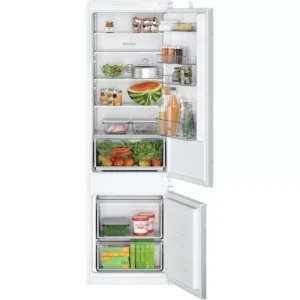 BOSCH Series 2 KIV87NSE0G Integrated 70 30 Fridge Freezer - Sliding Hinge
