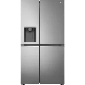 LG UVNano GSLD80PZRD American-Style Smart Fridge Freezer - Shiny Steel