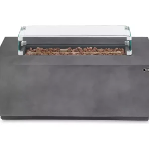TOWER Magna Rectangular T978528 Portable Gas Fire Pit - Grey