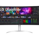 LG UltraWide 40WP95CP-W.AEK 4K Ultra HD 39.7" Curved Nano IPS LCD Monitor - Black