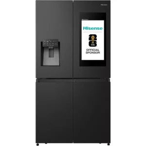 HISENSE PureFlat RQ760N4IFE Smart Fridge Freezer - Black Stainless Steel