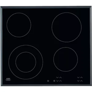 AEG HK624010FB 59 cm Electric Ceramic Hob - Black