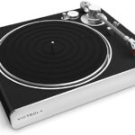 VICTROLA Stream Carbon for Sonos Belt Drive Turntable - Black & Silver