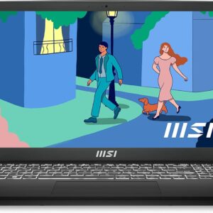 MSI Modern 15 15.6" Laptop - AMD Ryzen 7  512 GB SSD  Black
