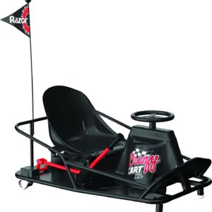 RAZOR Crazy Cart XL Electric Ride-On Vehicle - Black