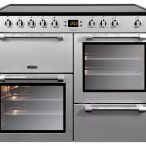 LEISURE Cookmaster CK100C210S Electric Ceramic Range Cooker - Silver & Chrome