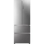 HAIER HFR5719ENMP Fridge Freezer - Platinum Inox