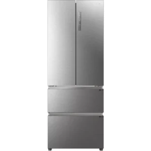 HAIER HFR5719ENMP Fridge Freezer - Platinum Inox