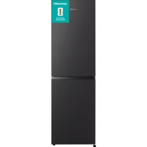 HISENSE RB327N4BBE 50 50 Fridge Freezer - Black & Steel