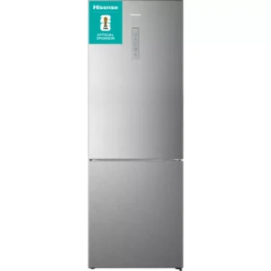 HISENSE RB645N4BIE 60 40 Fridge Freezer - Steel