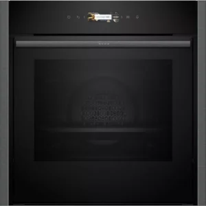 NEFF N70 Slide&Hide B54CR71G0B Electric Pyrolytic Smart Oven - Graphite