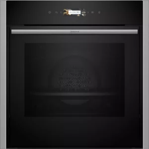 NEFF N70 Slide&Hide B54CR71N0B Electric Pyrolytic Smart Oven - Stainless Steel