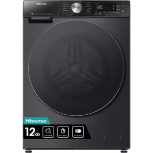 HISENSE 5S Series Auto Dosing WF5S1245BB WiFi-enabled 12 kg 1400 Spin Washing Machine - Black