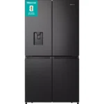 HISENSE PureFlat RQ758N4SWFE Smart Fridge Freezer - Black Stainless Steel