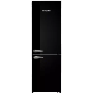 MONTPELLIER Retro MAB386EK 60 40 Fridge Freezer - Black