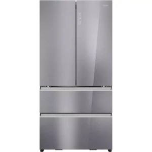 HAIER Series 7 HFR79F19EFGK Fridge Freezer - Sapphire Glass