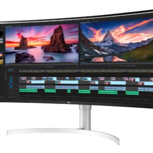 LG 38WN95C-W Quad HD 38" Curved IPS Monitor - White