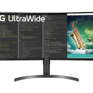 LG UltraWide 35WN75CP-B Quad HD 35" Curved VA LCD Monitor - Black