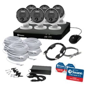 SWANN Master-Series SWNVK-879906 8-channel 4K Ultra HD NVR Security System - 2 TB  6 Cameras