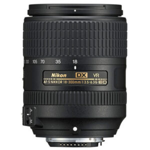 NIKON AF-S DX NIKKOR 18-300 mm f 3.5-6.3G ED VR Telephoto Zoom Lens