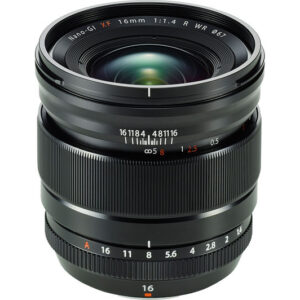 FUJIFILM Fujinon XF 16 mm f 1.4 R WR Wide-angle Prime Lens