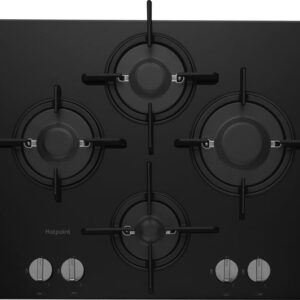 HOTPOINT Direct Flame FTGHG 641 D H 60 cm Gas Hob - Black