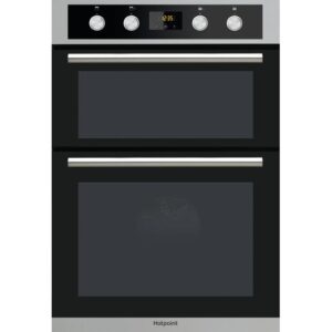 HOTPOINT Class 2 DD2 844 C IX Electric Double Oven - Stainless Steel & Black