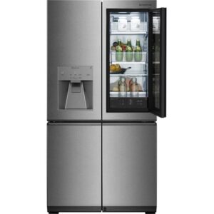 LG SIGNATURE InstaView LSR100 Smart 60 40 Fridge Freezer - Stainless Steel