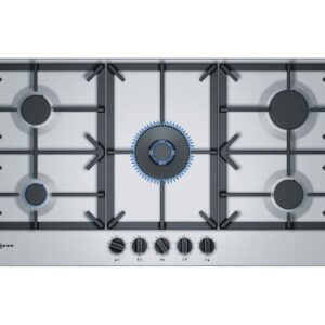 NEFF N70 T29DS69N0 92 cm Gas Hob - Stainless Steel