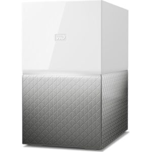 WD My Cloud Home Duo NAS Drive - 6 TB  White