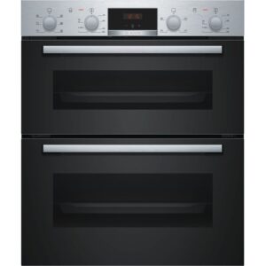 BOSCH Series 2 NBS113BR0B Electric Built-under Double Oven - Stainless Steel