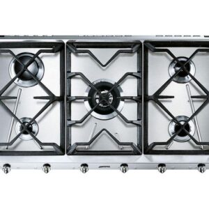 SMEG Cucina SRV596GH5 89 cm Gas Hob - Stainless Steel