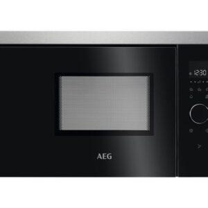 AEG MBB1756SEM Built-in Solo Microwave - Black & Stainless Steel