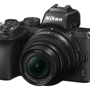 NIKON Z 50 Mirrorless Camera with NIKKOR Z DX 50-250 mm f 4.5-6.3 VR & 16-50 mm f 3.5-6.3 VR Lens