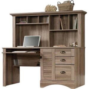 TEKNIK Louvre Hutch 5415109 Desk - Salt Oak